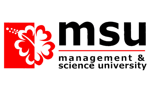 Management and Science University logo - Malaysian university for international students