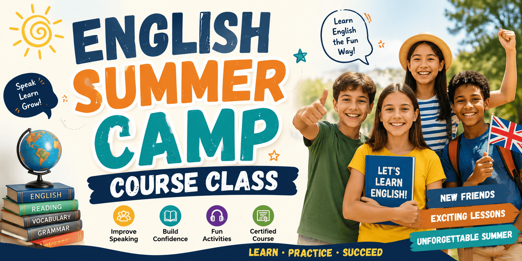 Summer Camp English Course - English language course in Malaysia
